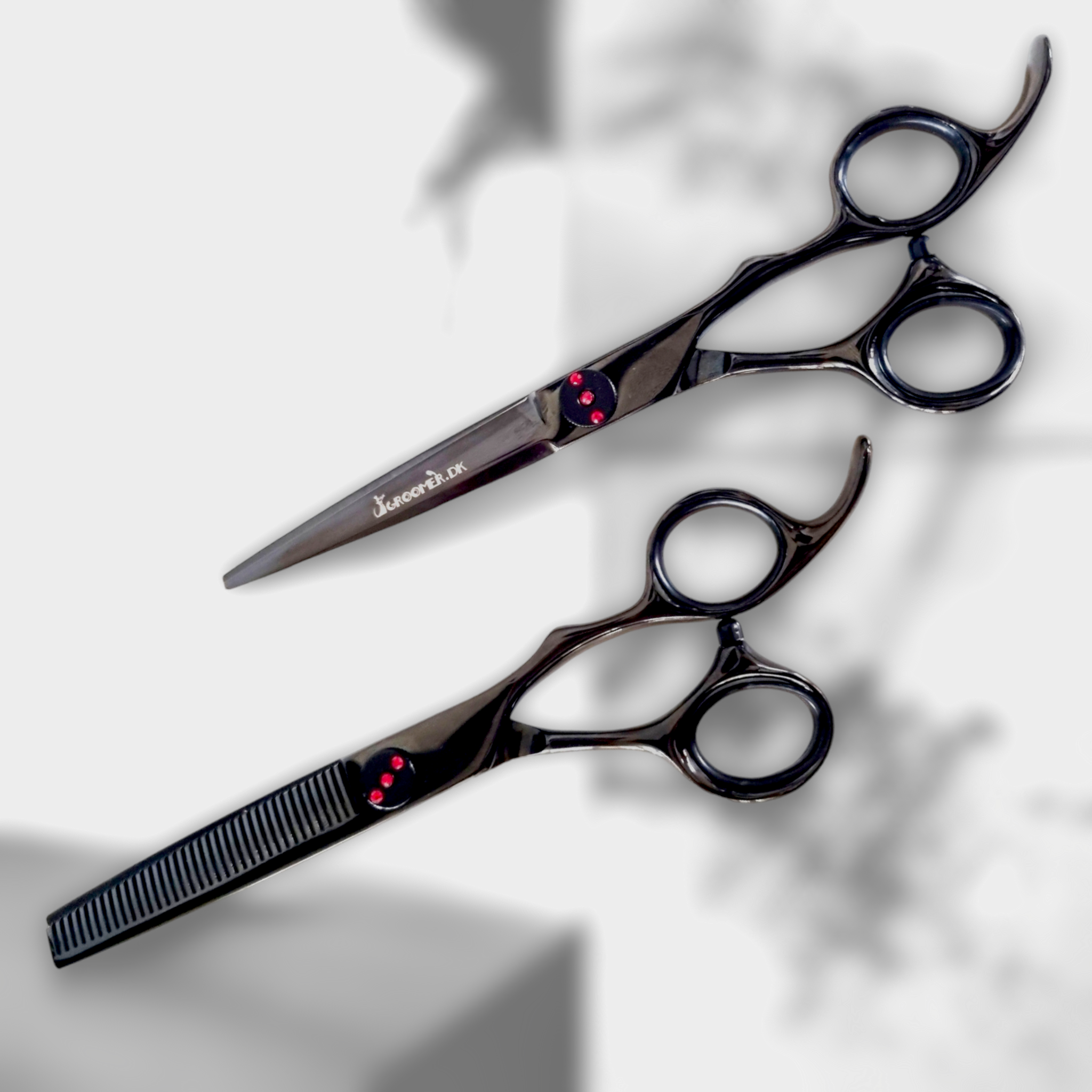 Groomer.dk Black Swan Scissor Set 6.5