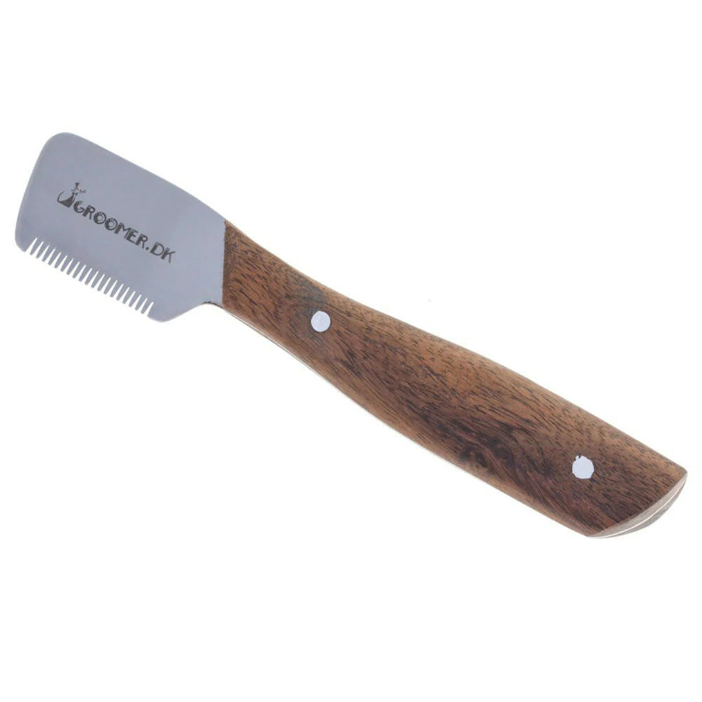 Groomer.dk Classic Stripping Knife - FINE - Professional Dog Grooming Tool
