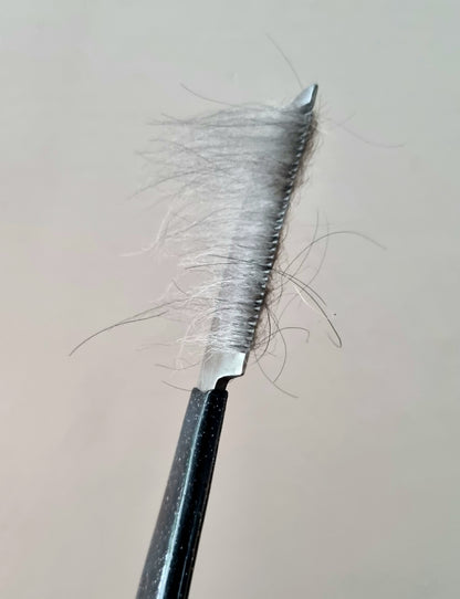 Groomer.dk Black Diamond Super Fine - Carding Knife - Professional Dog Grooming Tool