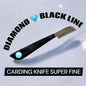 Groomer.dk Black Diamond Super Fine - Carding Knife - Professional Dog Grooming Tool