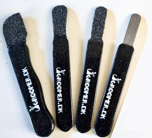 Groomer.dk Black Diamond Edition - Set of 4 - Professional Dog Grooming Tool