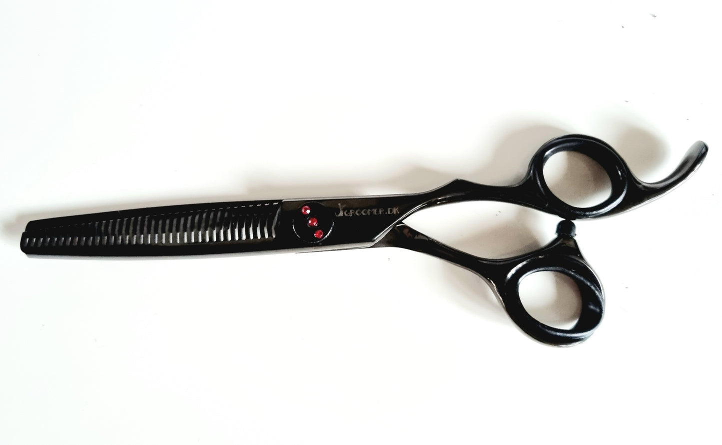Groomer.dk Black Swan Double Thinner Scissor - 6.5 Inch - Professional Dog Grooming Scissor