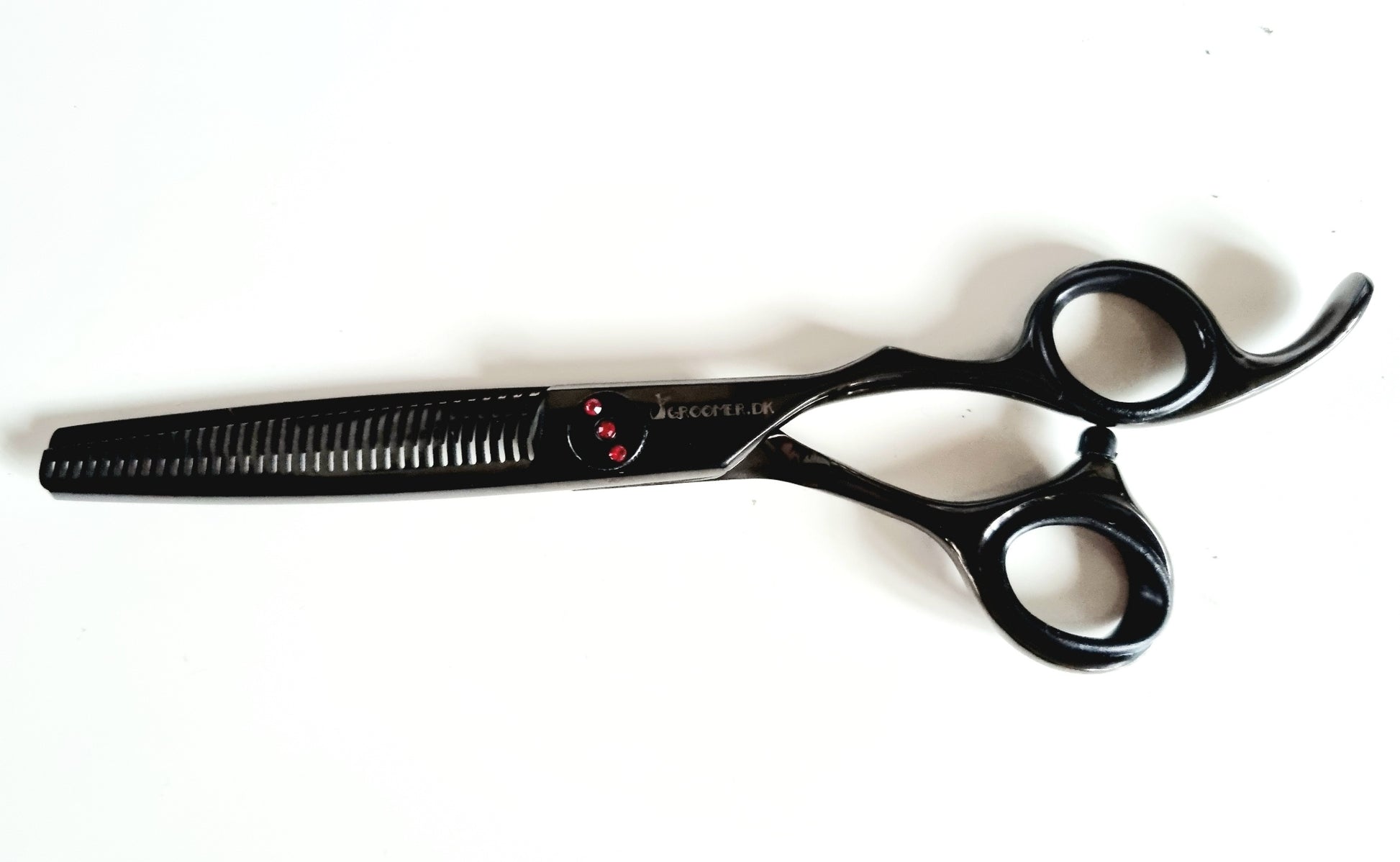 Groomer.dk Black Swan Double Thinner Scissor - 6.5 Inch - Professional Dog Grooming Scissor