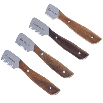Groomer.dk Classic Stripping Knife Set of 4