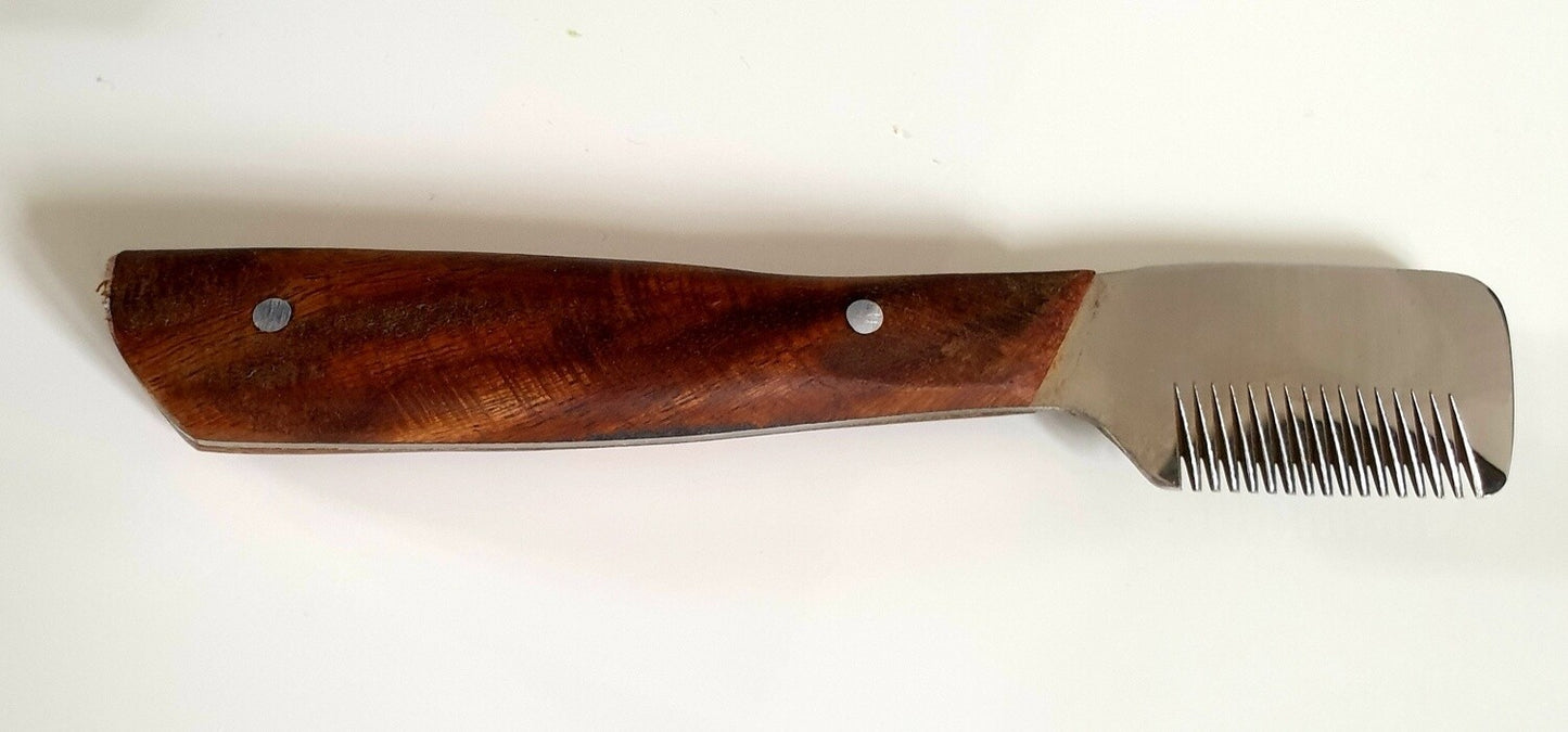 Groomer.dk Classic Stripping Knife - MEDIUM - Professional Dog Grooming Tool