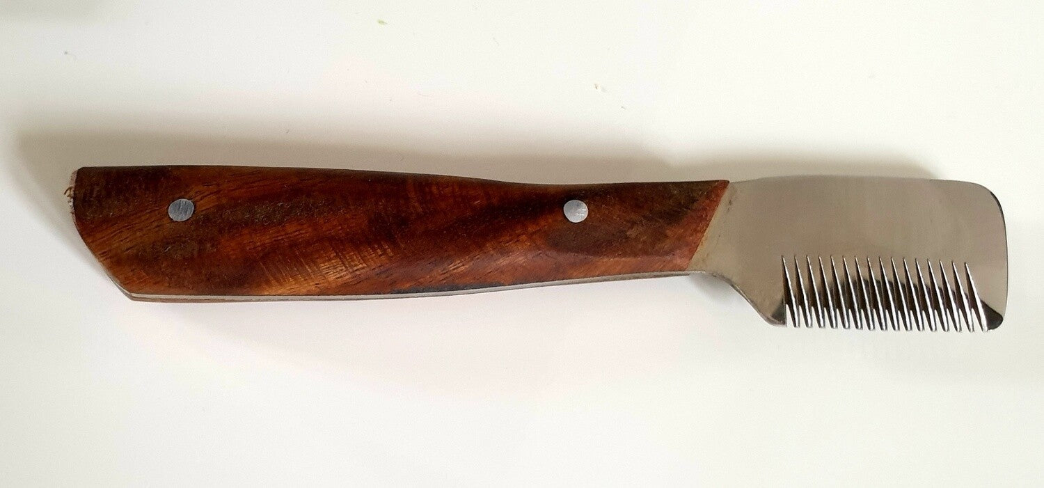 Groomer.dk Classic Stripping Knife - MEDIUM - Professional Dog Grooming Tool