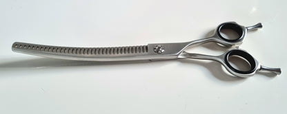 Groomer.dk Curved Chunker Scissor - 7.5 Inch - Professional Dog Grooming Scissor
