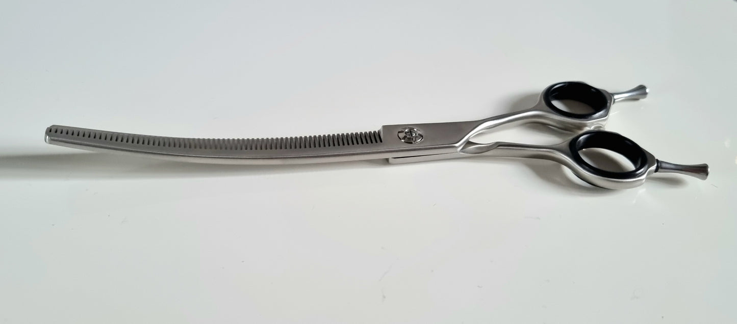 Groomer.dk Curved Thinner Scissor  - 7.5 Inch - Professional Dog Grooming Scissor