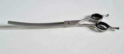 Groomer.dk Curved Thinner Scissor  - 7.5 Inch - Professional Dog Grooming Scissor