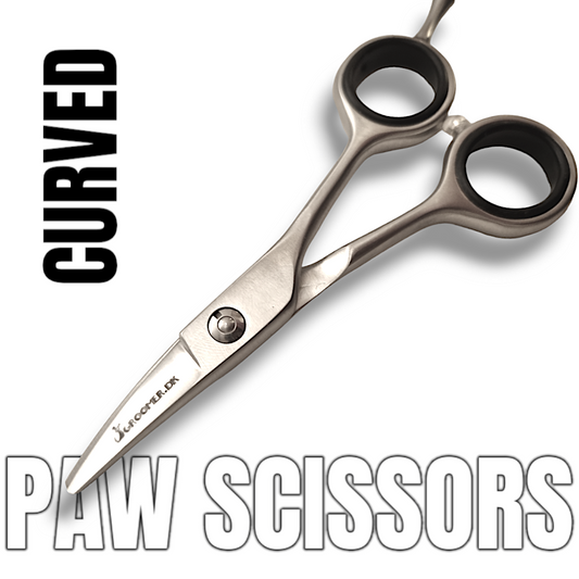 Groomer.dk Curved Paw Scissor 4.5 Inch - Professional Dog Grooming Scissor