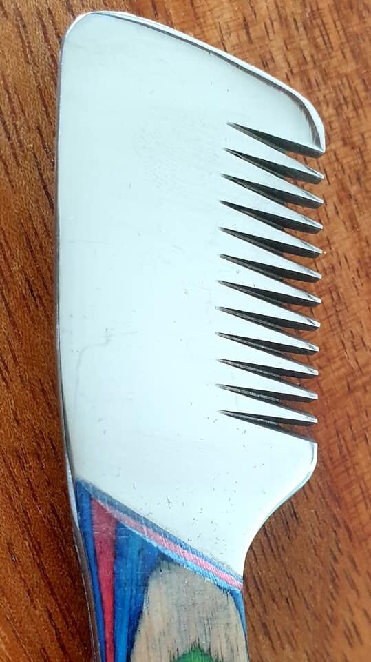 Groomer.dk Rainbow Edition Knife - COARSE - Professional Dog Grooming Tool