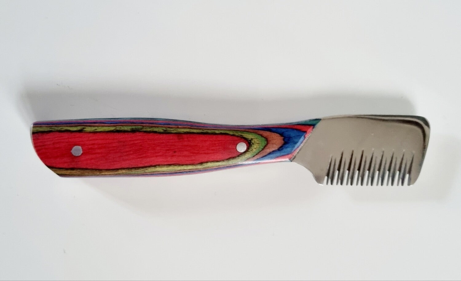 Groomer.dk Rainbow Edition Knife - DOUBLE COARSE - Professional Dog Grooming Tool