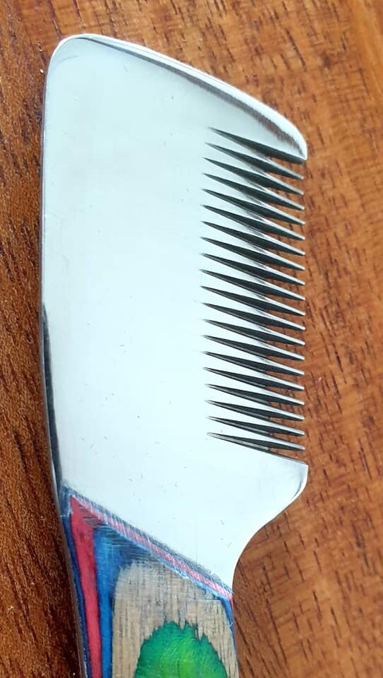 Groomer.dk Rainbow Edition Knife - FINE - Professional Dog Grooming Tool