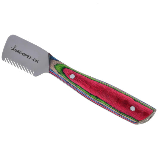 Groomer.dk Rainbow Edition Knife - FINE - Professional Dog Grooming Tool