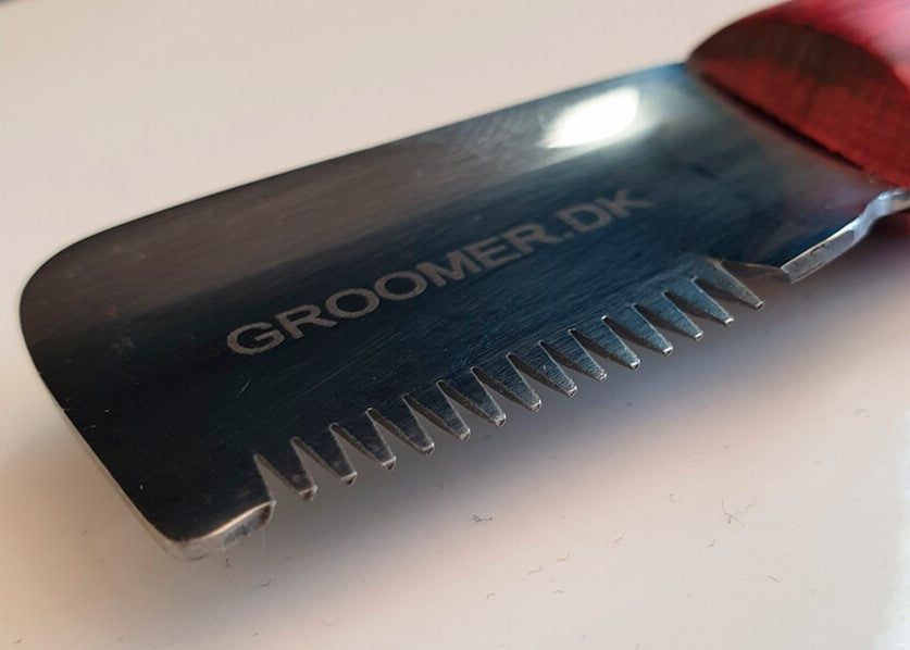 Groomer.dk Retro Edition Knife - COARSE - Professional Dog Grooming Tool