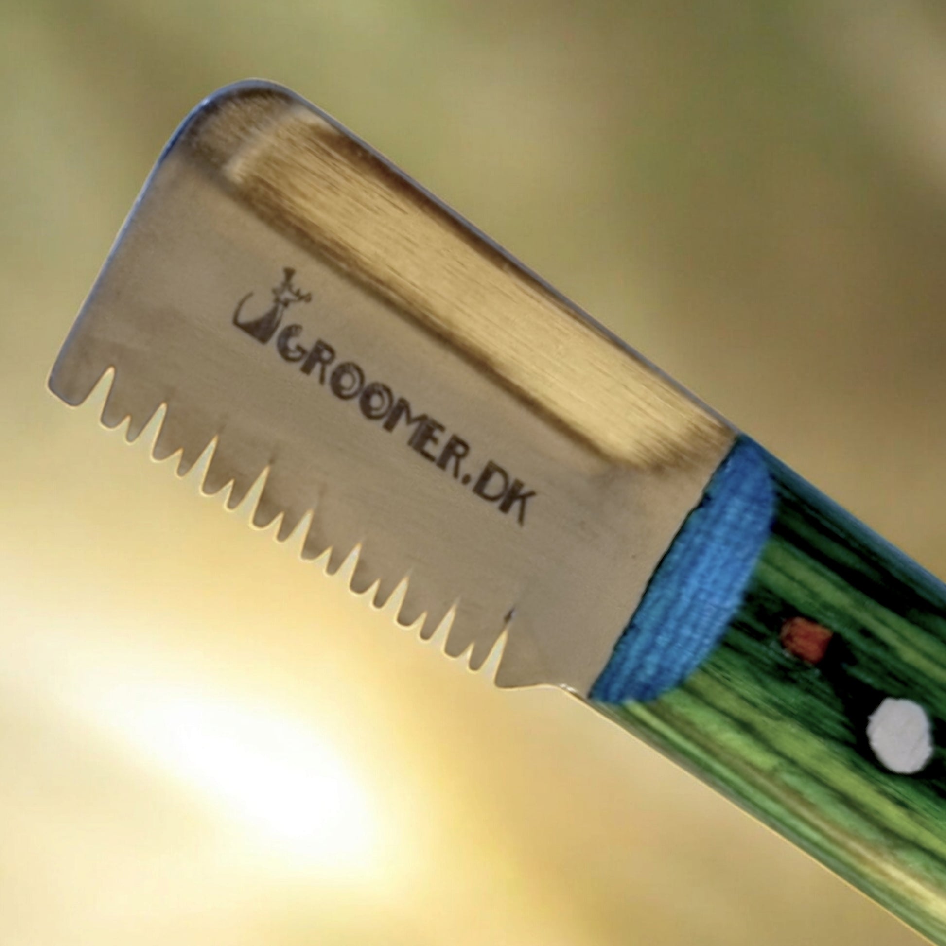 Groomer.dk Retro Edition Knife - Double Coarse - Professional Dog Grooming Tool
