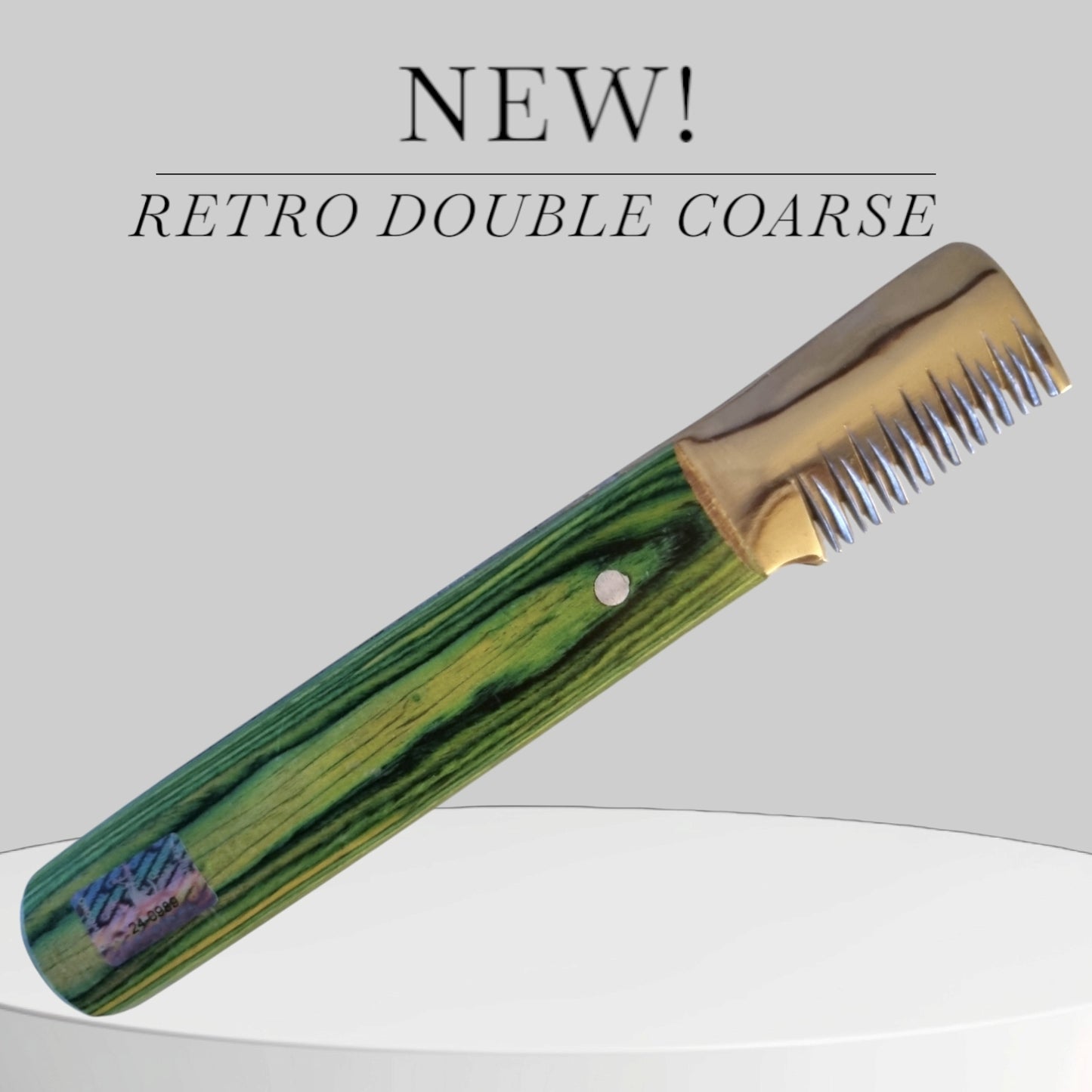 Groomer.dk Retro Stripping Knife - Set of 4 - Professional Dog Grooming Tool