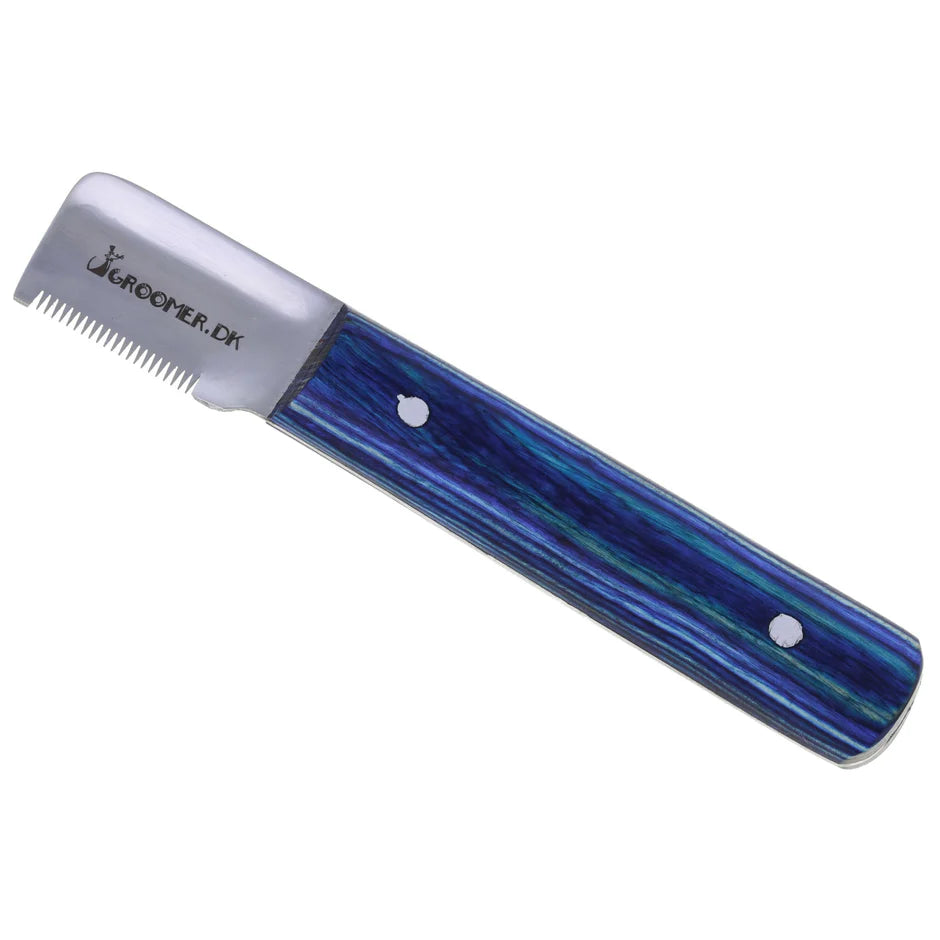 Groomer.dk Retro Stripping Knife - Set of 4 - Professional Dog Grooming Tool