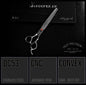 Groomer.dk Silver Shark Thinner Scissor - 8 Inch - Professional Dog Grooming Scissor