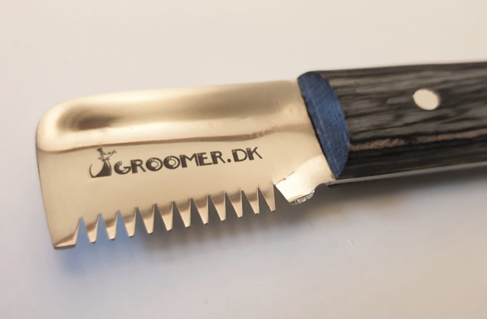 Groomer.dk Retro Edition Knife - EXTRA COARSE - Professional Dog Grooming Tool