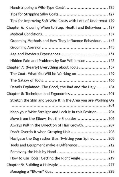 The Hairy Universe of Handstripping - Hardcover Book