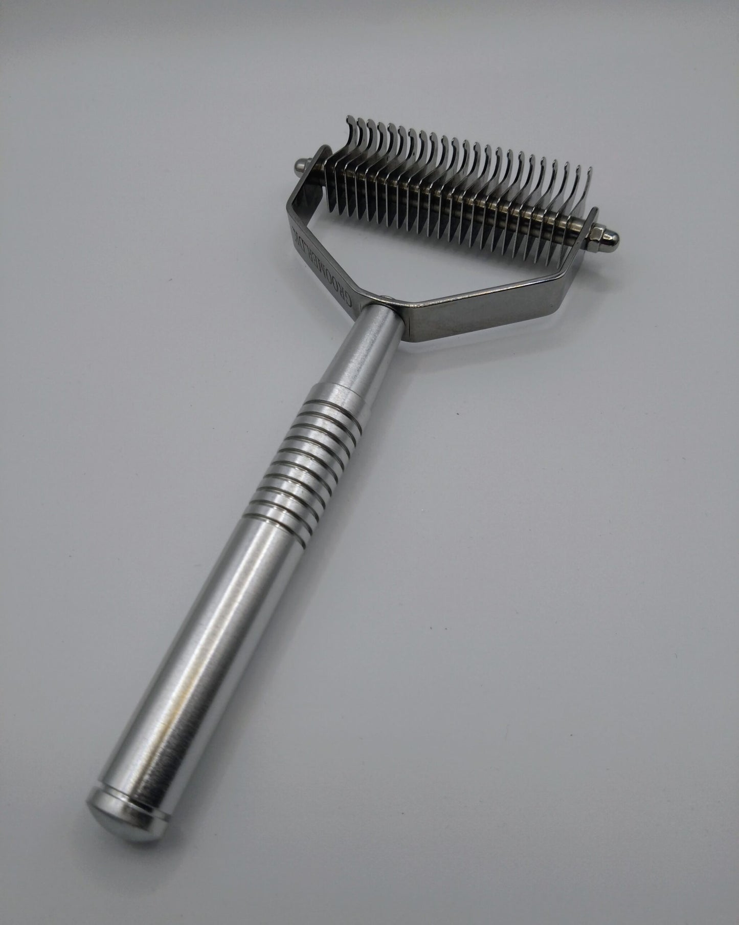 Groomer.dk Professional TWIN KING 2in1 - LARGE Undercoat Rake - Professional Undercoat Rake