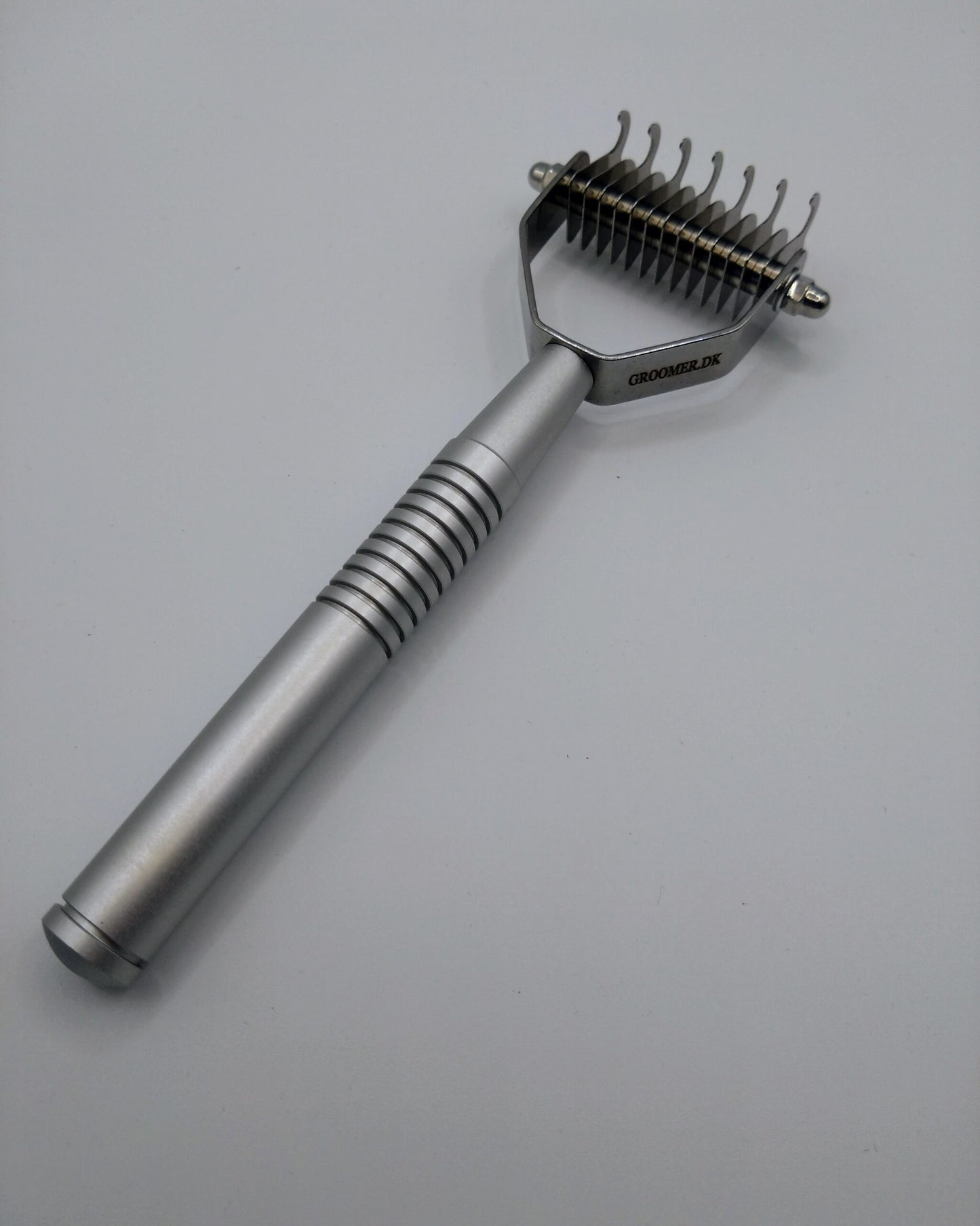 Groomer.dk Professional Twin King 2in1 - SMALL Undercoat Rake - Professional Undercoat Rake