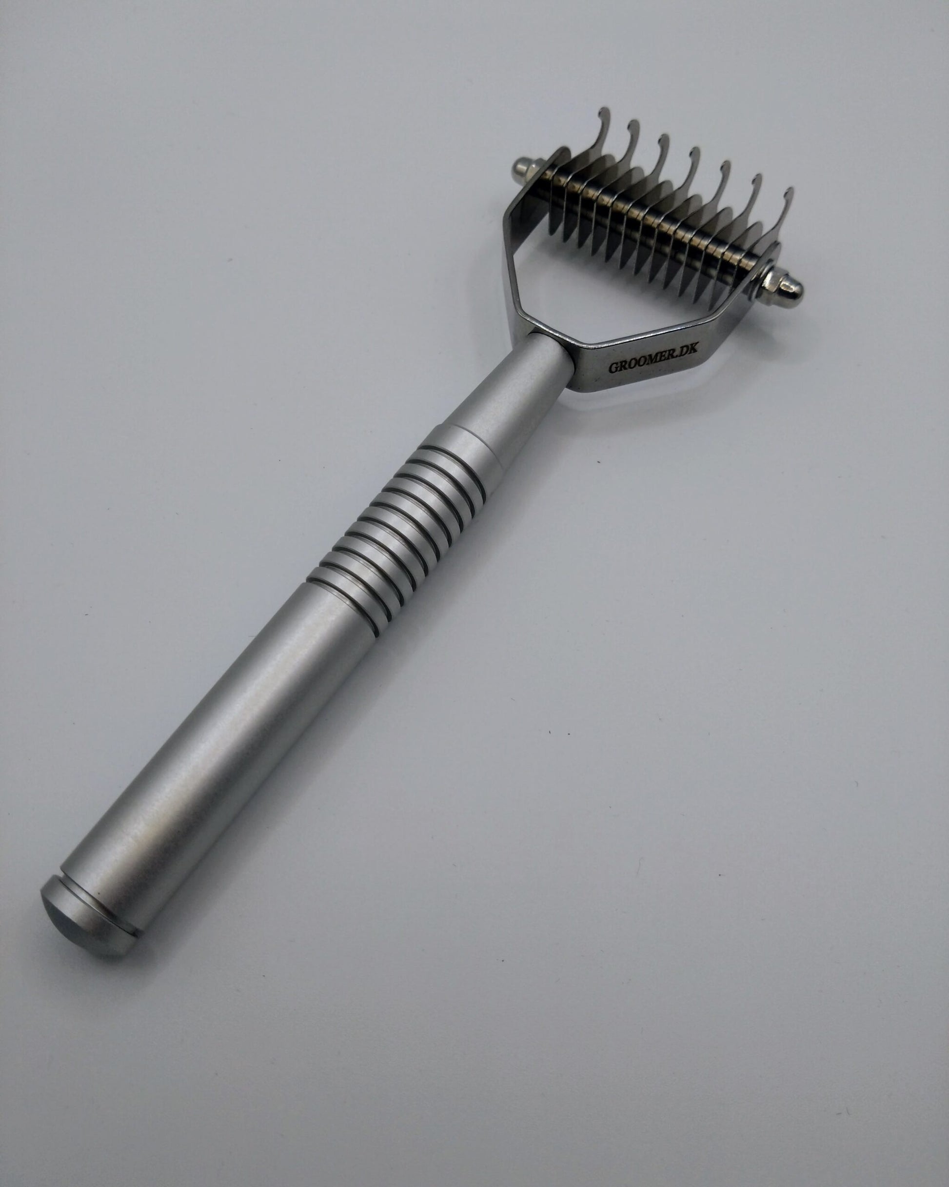 Groomer.dk Professional Twin King 2in1 - SMALL Undercoat Rake - Professional Undercoat Rake
