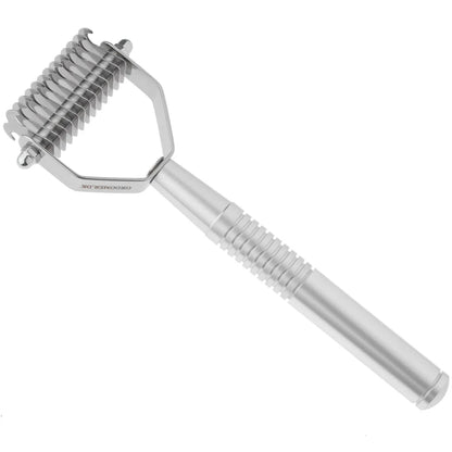 Groomer.dk Professional Twin King 2in1 - SMALL Undercoat Rake - Professional Undercoat Rake