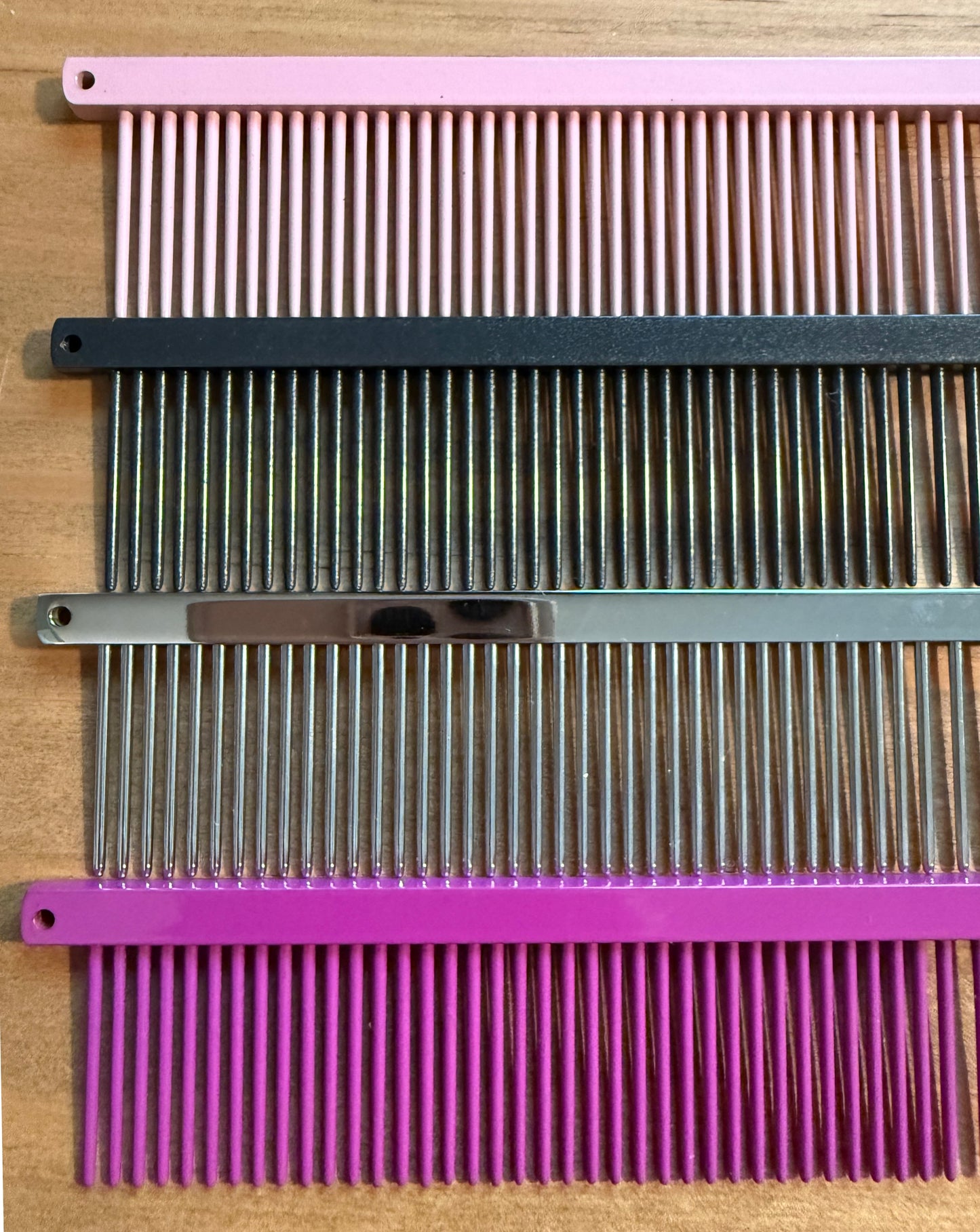 The Original Greyhound Comb - Medium Coarse/Fine - Professional Dog Grooming Comb