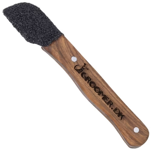 Groomer.dk Diamond "MINI SHORTY" Wood - COARSE - Professional Dog Grooming Tool