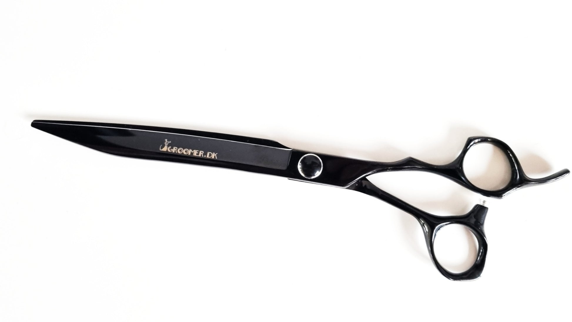 Groomer.dk Raven Long Straight Scissor - 8.5 Inch - Professional Dog Grooming Scissor