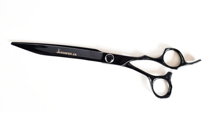 Groomer.dk Raven Long Straight Scissor - 8.5 Inch - Professional Dog Grooming Scissor